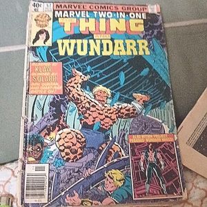 Marvel Comics Marvel Two In One THING And WUNDARR #57 1979
